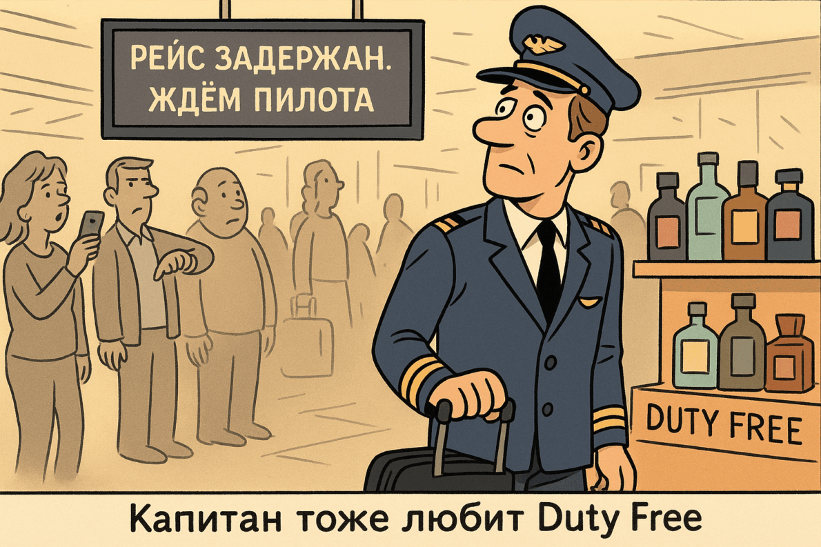 курьез в аэропорту