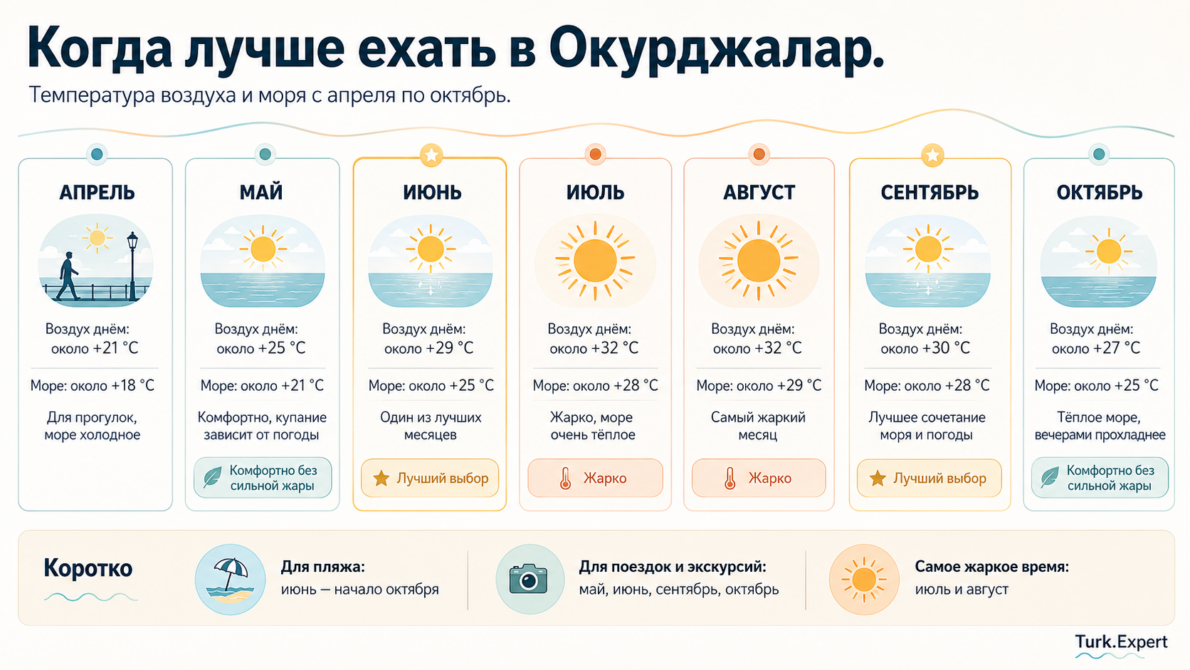Окурджалар: какой отель выбрать и где на самом деле хороший пляж
