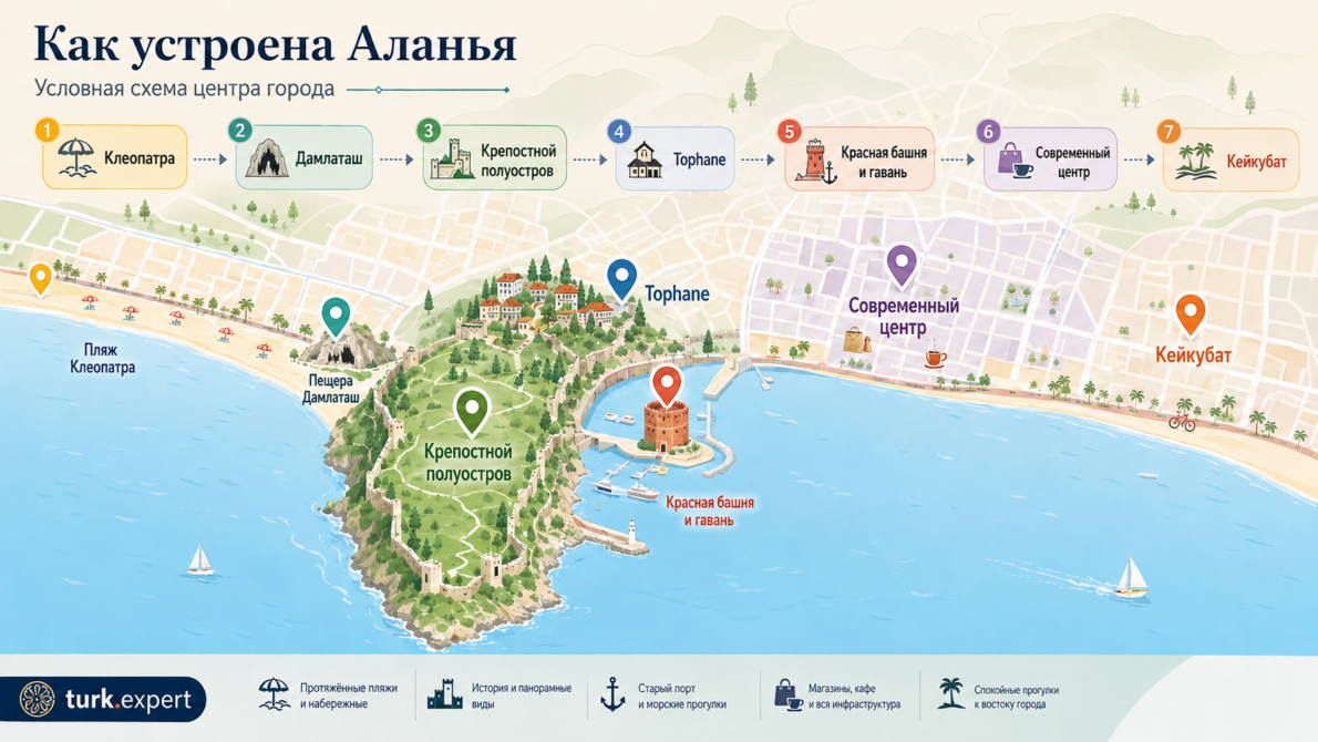 схема как устроена аланья
