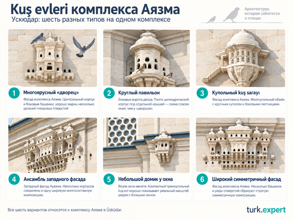 тип птичьих домиков