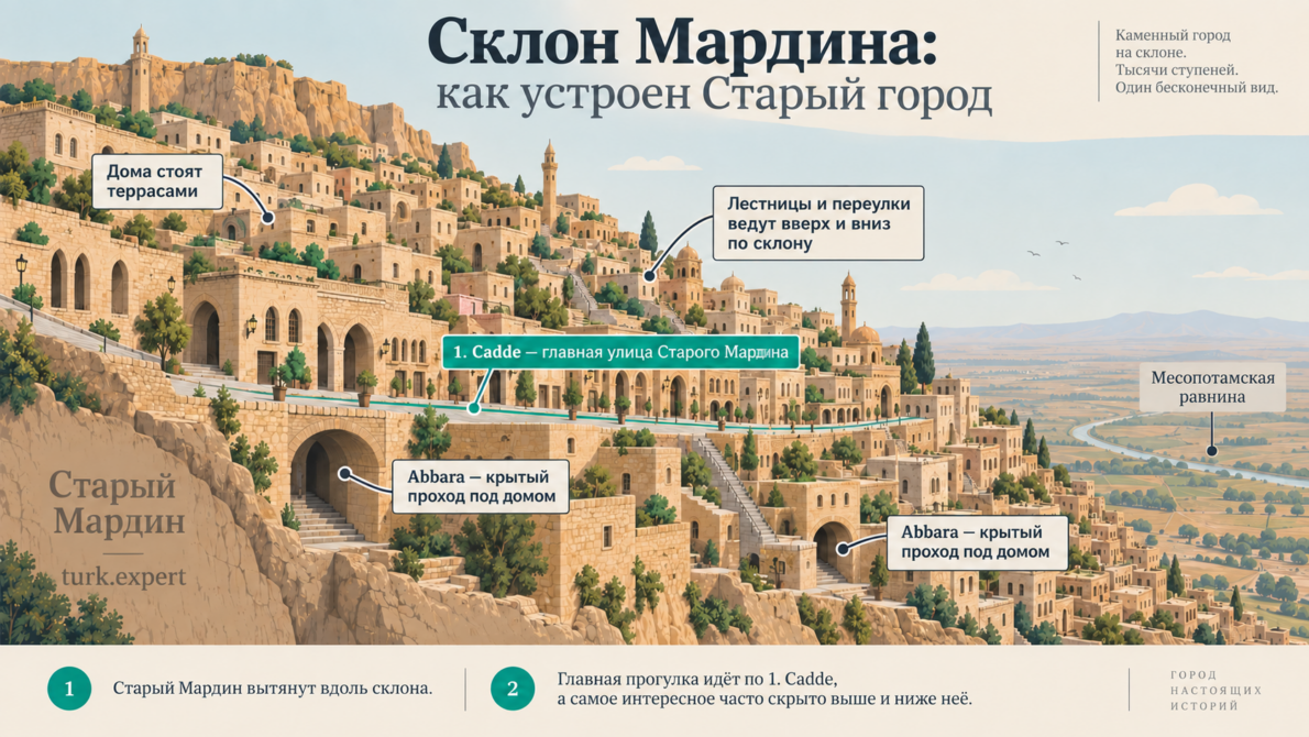 Каменный Мардин и дороги Верхней Месопотамии